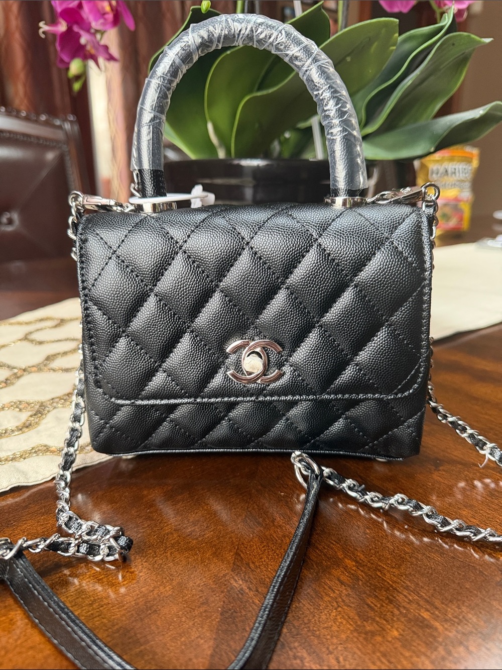 Luxury Fashion Quilted Top-Handle Crossbody Bag - Designer Style